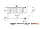 Dr!Ve+ DP1110.12.0145 - Filtro Aria Abitacolo Oe 976171C001 Per Accent Ii (Lc), Getz (Tb)