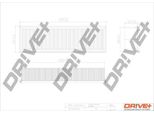 Dr!Ve+ DP1110.10.0199 - Oe 1444 Cz Luftfilter FüR Berlingo, C-Elysee (Dd), C2 (Jm), C2 Enterprise (Jg), C3 I (Fc, Fn), C3 Ii (Sc), C3 Iii (Sx), C3 Pluriel (Hb), Xsara, 1007 (Km), 207 (Wa, Wc), 207 Sw (Wk), 208 I (Ca, Cc), 301, Partner, Partner (5, G), Partner Tepee