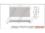 Dr!Ve+ DP1110.10.0645 - Filtro Aria Oe Mr 127077 Per S40 I (644), V40 (645)