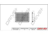 Dr!Ve+ DP1110.10.0476 - Filtro Aria Oe 28113 2D000 Per Coupe (Gk), Elantra (Xd), Elantra (Hd), Cerato (Ld), Cerato (Fb)