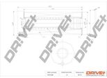 Dr!Ve+ DP1110.11.0106 - Filtro Olio Oe 057 115 561M Per A4 (8K), A4 (8E), A5 (8T), A5 (8F), A6 (4F), A8 (4E), A8 (4H), Q5 (8R), Q7 (4L), Cayenne (92A), Cayenne (9PA), Phaeton (3D), Touareg (7L), Touareg (7P)