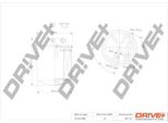 Dr!Ve+ DP1110.13.0056 - Oe 6460920501 Filtro Carburante Per 300 C (Le, Lx), Classe E (W211), Classe E (S211), Classe G (W463), Classe Gl (X164), Classe Glk (X204), Classe M (W164), Classe R (W251), Classe S (W221), Sprinter (W906), Viano (W639), Vito (W639), Classe A (W169), Classe B (W245), Classe C (W203), Classe C (W204), Classe C (CL203), Classe C (S203), Classe C (S204), Clclass (CL203), Clk
