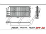 Dr!Ve+ DP1110.10.0443 - Filtro Aria Oe 17220 Raa A00 Per Accord Vii