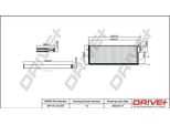 Dr!Ve+ DP1110.12.0337 - Filtro Aria Abitacolo Per Rezzo (U100)