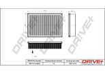Dr!Ve+ DP1110.10.0079 - Filtro Aria Oe 1444 Fh Per C4 (La), C4 I (Lc), 307, 307 Cc (3B), 307 Sw (3H)