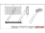 Dr!Ve+ DP1110.12.0350 - Filtro Aria Abitacolo Oe 64116945593 Per X6 (E71), X5 (E70), X6 (F16), X5 (F15, F85)