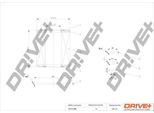 Dr!Ve+ DP1110.11.0082 - Filtro Olio Oe 11 42 7 501 676 Per Serie 3 (E90), Serie 3 (E46), Serie 3 (E93), Serie 3 (E92), Serie 1 (E81), Serie 1 (E87), Serie 1 (E88), Serie 1 (E82), Serie 3 (E91), Serie 5 (E60), Serie 5 (E61), X1 (E84), X3 (E83), Z4 (E85)