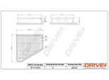 Dr!Ve+ DP1110.10.0452 - Filtro Aria Oe 17220R3LG01 Per Civic Ix, Civic Viii, Civic X