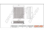 Dr!Ve+ DP1110.10.0356 - Filtro Aria Oe 28113 2B000 Per Classe A (W176), Classe B (W246), Cla (C117), Cla (X117), Classe Gla (X156)