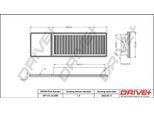 Dr!Ve+ DP1110.10.0465 - Filtro Aria Oe 17220 Pwa 003 Per City Iv, Jazz Ii
