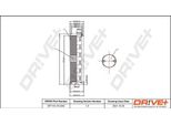 Dr!Ve+ DP1110.10.0242 - Filtro Aria Oe 611 094 02 04 Per Classe E (W211), Classe E (S211), Classe S (W220)
