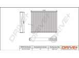 Dr!Ve+ DP1110.12.0032 - Filtro Aria Abitacolo Oe 46723331 Per Doblo, Idea, Punto