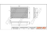 Dr!Ve+ DP1110.10.0492 - Filtro Aria Oe 3397 078 Per MX-5 Ii (Nb), MX-6 (Ge)