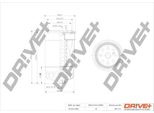 Dr!Ve+ DP1110.13.0279 - Filtro Carburante Oe 319222W000 Per Grand Santa Fe, Santa Fe Iii (Dm), Sorento Ii (Xm)