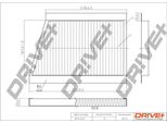 Dr!Ve+ DP1110.12.0019 - Oe 2038300118 Filtro Aria Abitacolo Per Classe C (CL203), Classe C (S202), Classe C (S203), Classe C (W203), Classe Clc (CL203), Clk (C209), Clk (A209)