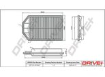 Dr!Ve+ DP1110.10.0464 - Filtro Aria Oe 17220 Rza 000 Per CR-V Iii (Re)