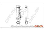 Dr!Ve+ DP1110.10.0014 - Filtro Aria Oe 13 71 2 246 997 Per Serie 1 (E81), Serie 1 (E87), Serie 3 (E46), Serie 3 (E90), Serie 3 (E91), Serie 5 (E39), Serie 5 (E60), Serie 5 (E61), X3 (E83), Freelander (L314)