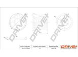Dr!Ve+ DP1110.13.0035 - Filtro Carburante Oe 190651 Per Berlingo, C5 I (Dc), C5 I (De), Jumpy (U6U), Jumpy (B), Xsara, Scudo, Ulysse, 406, 607 (9D, 9U), 806 (221), Expert (224), Expert (222), 206 (2A/C), 206 Sw (2E/K), 306, 307, 307 Sw (3H), Expert (223), Partner (5, G)
