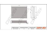 Dr!Ve+ DP1110.10.0146 - Filtro Aria Oe 68013676AA Per Sprinter (W906), Crafter (2F), Crafter (2E)