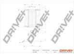 Dr!Ve+ DP1110.11.0053 - Filtro Olio Oe 11 42 2 247 392 Per Serie 5 (E39), Serie 7 (E38), X5 (E53), Serie 3 (E46), Range Rover Iii (L322)