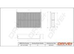 Dr!Ve+ DP1110.10.0495 - Filtro Aria Oe Lfbl 13Z40 Per 3 (Bl), 5 (Cw), CX-7 (Er)