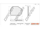 Dr!Ve+ DP1110.12.0010 - Filtro Aria In Cabina Oe 2028300018 Per Crossfire, Clk (C208), Clk (A208), Classe E (W210), Classe C (W202), Classe E (VF210), Classe E (S210), Slk (R170), Classe C (S202)