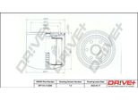 Dr!Ve+ DP1110.11.0264 - Filtro Olio Oe 4137784 Per 300 C (Le, Lx), Sebring (J), Cougar, Maverick, Mondeo Ii, Mondeo Iii, Cherokee (Kl), Grand Cherokee Iii (Wh, Wk)