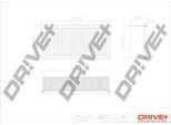Dr!Ve+ DP1110.10.0205 - Oe 96 747 255 80 Filtro Aria Per C-Elysee (Dd), C3 Aircross Ii (2C, 2R), C3 Ii (Sc), C3 Iii (Sx), C4 Cactus, DS3, Corsa F, Crossland X, 2008 I (Cu), 208 I (Ca, Cc), 208 Ii (U), 301, 308 Ii