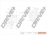 Dr!Ve+ DP1110.13.0280 - Filtro Carburante Oe 8200619849 Per Logan, Sandero, Logan I