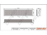 Dr!Ve+ DP1110.10.0689 - Filtro Aria Oe 4X43 9601 Ba Per X-Type (X400)