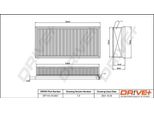 Dr!Ve+ DP1110.10.0421 - Filtro Aria Oe 1444 Ew Per C5 Ii (Rc), C5 Ii (Re), C5 Iii (Rd), C5 Iii (Rw), 407, 407 Sw (6D, 6E), 508 (8D), 508 (F), 508 (8E)