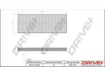 Dr!Ve+ DP1110.12.0231 - Filtro Aria Abitacolo Oe 3B0 091 800 Per A4 (8D), Passat (3B)