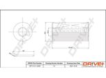 Dr!Ve+ DP1110.11.0209 - Filtro Olio Oe JDE37128 Per E-Pace (X540), F-Pace (X761), F-Type (X152), Xe (X760), Xf (X260), Defender (L663), Discovery Sport (L550), Discovery V (L462), Range Rover Evoque (L538), Range Rover Evoque (L551), Range Rover Sport (L494), Range Rover Velar (L560)