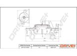Dr!Ve+ DP1110.13.0010 - Oe 46416684 Filtro Carburante Per Siena, Strada, Palio, Seicento