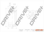 Dr!Ve+ DP1110.13.0049 - Filtro Carburante Oe 13327787825 Per Serie 3 (E46), Serie 5 (E39), X5 (E53), Range Rover Iii (L322)
