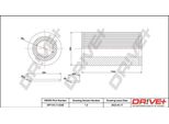 Dr!Ve+ DP1110.11.0226 - Filtro Olio Oe A6641800009 Per Pt Cruiser (Pt)