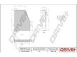 Dr!Ve+ DP1110.12.0216 - Filtro Abitacolo Oe 1K1 819 653 Per A3 (8P), A3 (8V), Q3 (8U), Tt (8J), Alhambra (710, 711), Altea (5P), Leon (1M1), Leon (1P1), Toledo Iii (5P2), Octavia Ii (1Z), Superb Ii (3T), Yeti (5L), Golf Vi, Maggiolino (5C), Caddy Iv (Sa), Glc, Caddy Iii (2C, 2K), Cc (358), Golf Plus (5M), Golf V (1K), Eos (1F), Passat (3C), Jetta Iii (1K2), Jetta Iv, Passat (365, 362), Passat Cc (