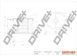 Dr!Ve+ DP1110.13.0034 - Filtro Carburante Oe 190648 Per Berlingo, Jumpy (U6U), Jumpy (B), Xsara, Scudo, 206 (2A/C), 206 Van, 306, Expert (224), Expert (222), Expert (223), Partner (5, G), Corolla (E11)