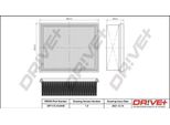 Dr!Ve+ DP1110.10.0406 - Filtro Aria Oe 1444 J3 Per Xsara, 206 Cc (2D), 206 (2A/C), 206 Sw (2E/K), 206 Van