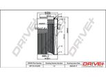 Dr!Ve+ DP1110.10.0276 - Filtro Aria Oe 1909139 Per Panda