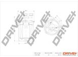 Dr!Ve+ DP1110.13.0084 - Filtro Carburante Oe 6R0127400C Per A1 (8X), Toledo Iv (KG3), Ibiza (6J, 6P), Roomster (5J), Rapid (Nh), Fabia Iii (Nj), Fabia Ii (54), XL1 (6Z!), Polo (6C, 6R)