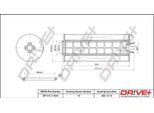Dr!Ve+ DP1110.11.0241 - Filtro Olio Oe 68079744AA Per 300 C (Le, Lx), Voyager V (Rt), Freemont, Grand Cherokee Iv (Wk, WK2), Wrangler Iii (Jk)