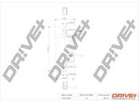 Dr!Ve+ DP1110.13.0207 - Filtro Carburante Oe 4669224 Per Transit