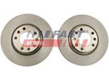 Fast FT31160 - Oe 98 059 614 80 Disco Freno, Asse Anteriore Per Berlingo, C4 G-Picasso Ii (Da, De), C4 Picasso Ii, C4 Spacetourer (3D), C4 (3A, 3E), Combo (K9), Partner (K9), Rifter