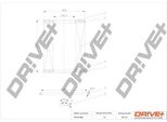 Dr!Ve+ DP1110.11.0034 - Filtro Olio Oe 11 42 7 512 301 Per Serie 3 (E36), Serie 3 (E46), Serie 5 (E39), Serie 5 (E60), Serie 5 (E61), Serie 7 (E38), Serie 7 (E65), X3 (E83), X5 (E53), Z3 (E36), Z4 (E85)