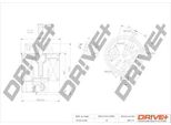 Dr!Ve+ DP1110.13.0126 - Filtro Carburante Oe 7701067123 Per Logan, Sandero, Logan I