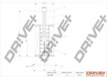 Dr!Ve+ DP1110.11.0061 - Filtro Olio Oe 1109 An Per Berlingo, C2 (Jm), C3 I (Fc, Fn), C3 Pluriel (Hb), Saxo, Xsara, 106 Ii, 206 Cc (2D), 206 (2A/C), 206 (2E/K), 206 Sw (2E/K), 306, 307, 307 Sw (3H), Partner (5, G)