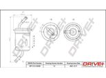 Dr!Ve+ DP1110.13.0228 - Filtro Carburante Oe MZT4220490 Per MX-3 (Ec), 323 (Ba)
