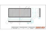 Dr!Ve+ DP1110.12.0034 - Filtro Aria Abitacolo Oe 7701056389 Per Espace Iv (Jk)