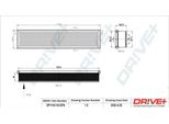Dr!Ve+ DP1110.10.0379 - Filtro Aria Oe 1444PR Per C4 (La), C4 I (Lc), Xsara, Berlingo, 206 Cc (2D), 206 (2A/C), 206 (2E/K), 206 Sw (2E/K), 307, 307 Cc (3B), 307 Sw (3H), 308 I, 308 Sw I, Partner, Partner Tepee